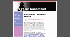 Desktop Screenshot of lasvegasdancesport.com